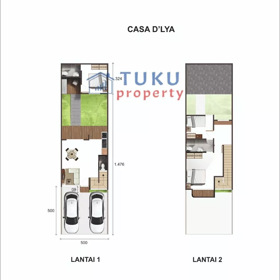 dijual rumah cluster baru di warung sila jagakarsa
