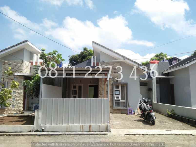 dijual rumah cluster karyawangi 1lt lok strategis shm