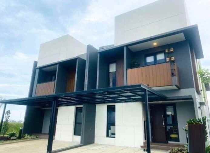 dijual rumah cluster regia scg