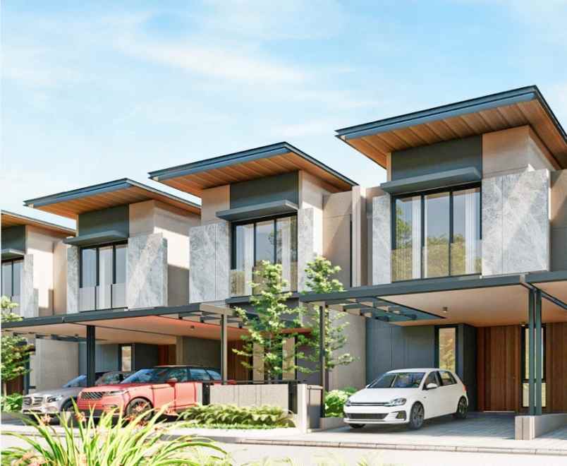 dijual rumah cluster vastu jgc jakarta