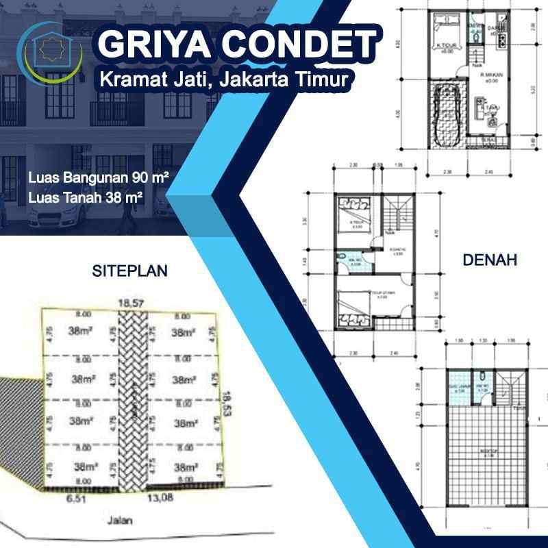 dijual rumah condet