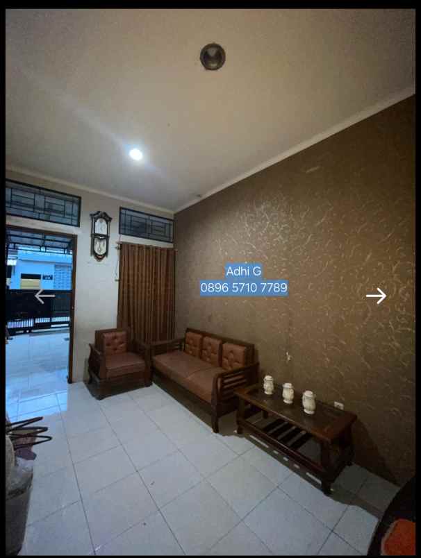 dijual rumah di komplek buahbatu dekat podomoro