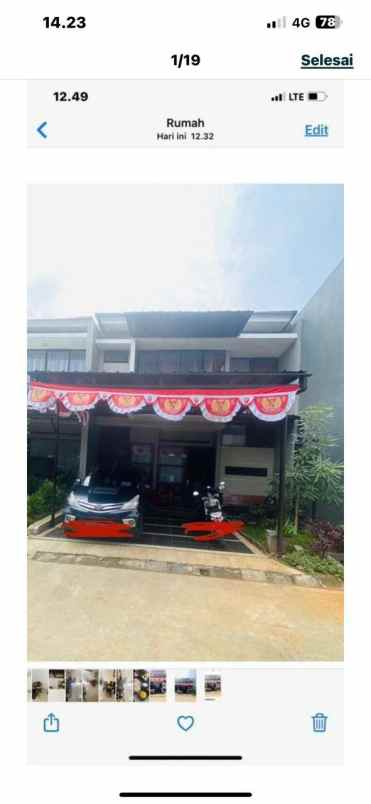 dijual rumah di perumahan emerald land cibinong bogor