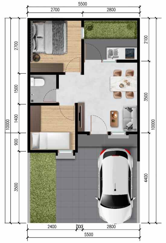 dijual rumah emerald residence jl raya
