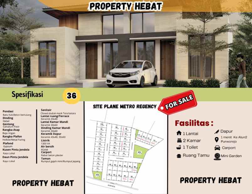 dijual rumah gg sitanjung sitanjung