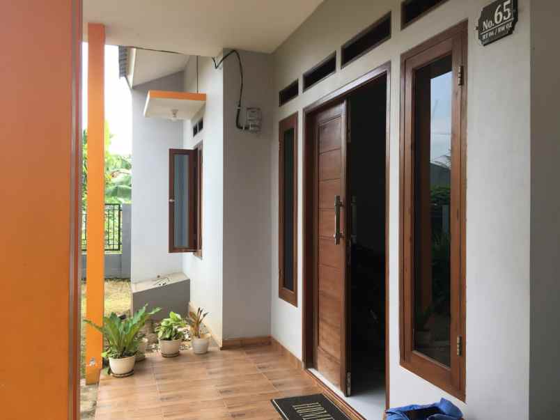 dijual rumah gunung sindur