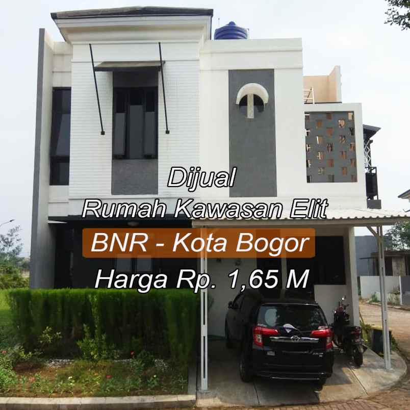 dijual rumah hook full furnished shm pusat kota bogor
