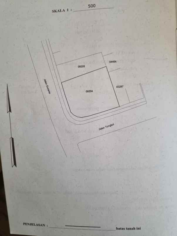 dijual rumah hook jl tongkol rawamangun jakarta timu