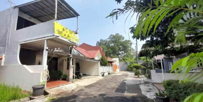 dijual rumah jalan kemang sari kavling