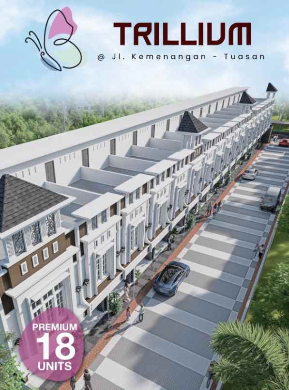 dijual rumah jalan kemenangan dekat