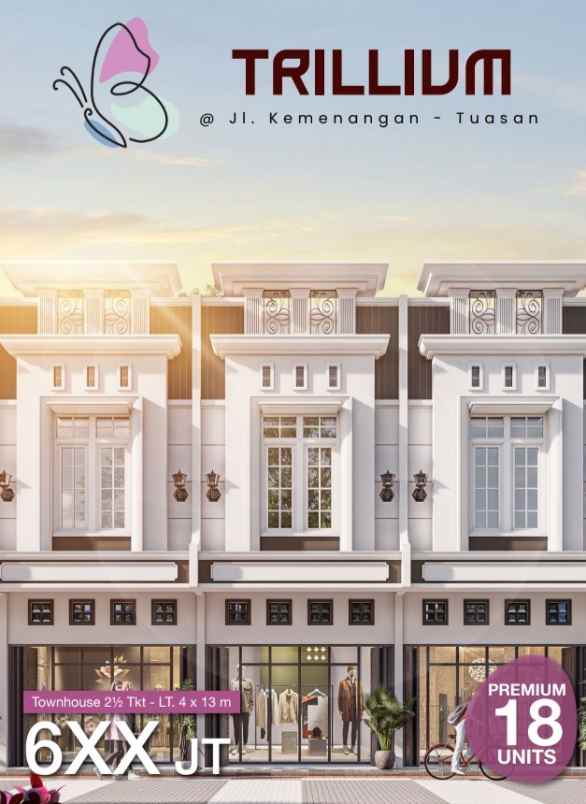 dijual rumah jalan kemenangan dekat