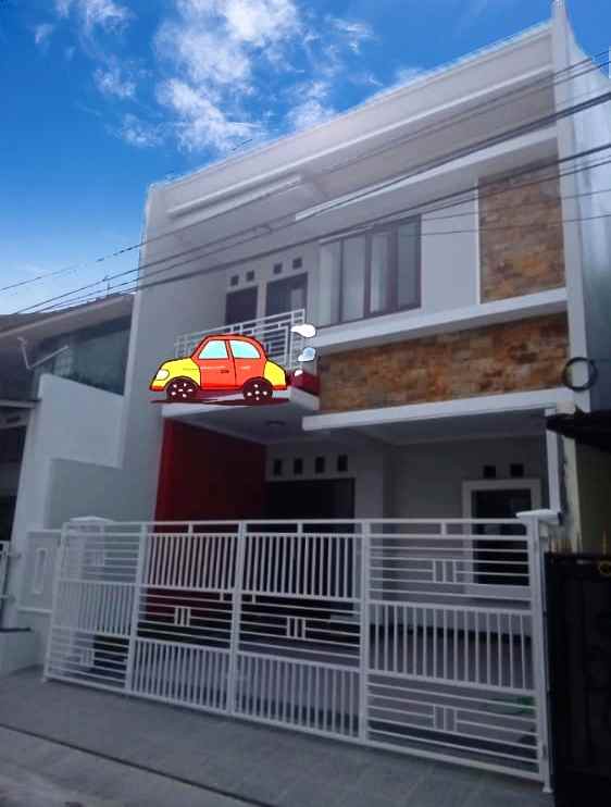 dijual rumah jalan pondok kelapa raya