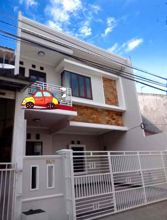 dijual rumah jalan pondok kelapa raya