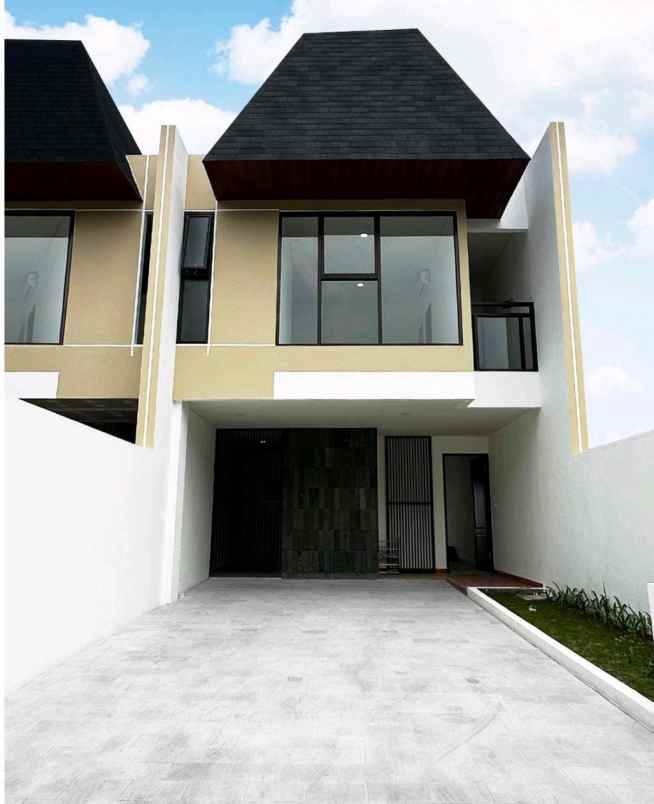dijual rumah jalan raya ciputat