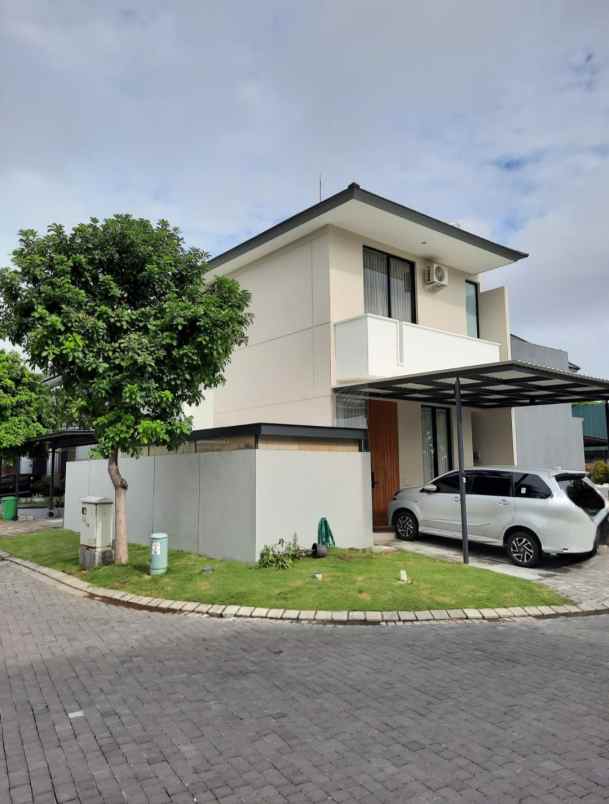 dijual rumah jalan raya sambikerep