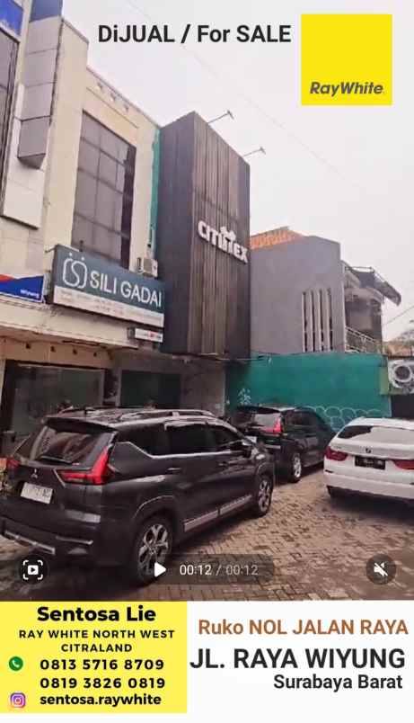 dijual rumah jalan raya wiyung