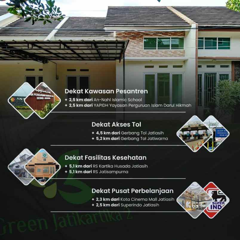 dijual rumah jatisari jariasih bekasi