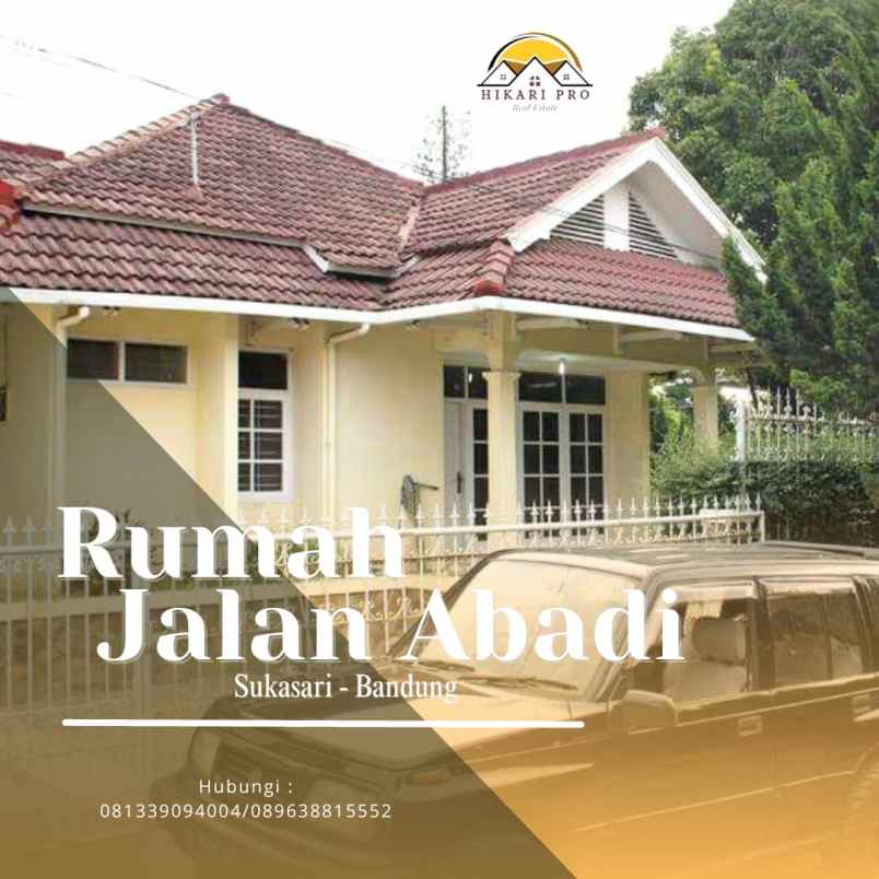 dijual rumah jl abadi kel gegerkalong