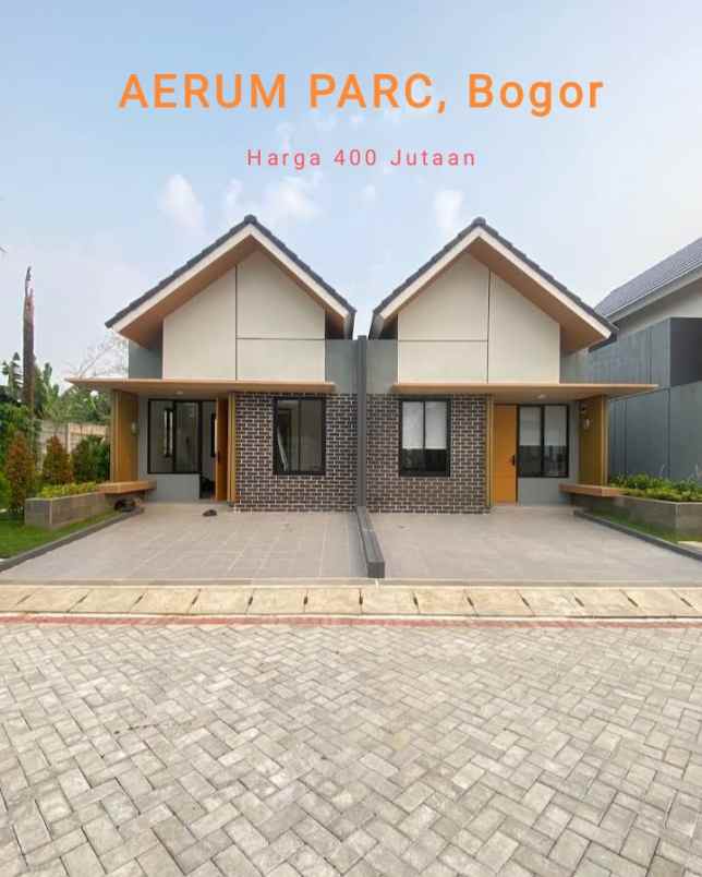 dijual rumah jl atang sanjaya bogor