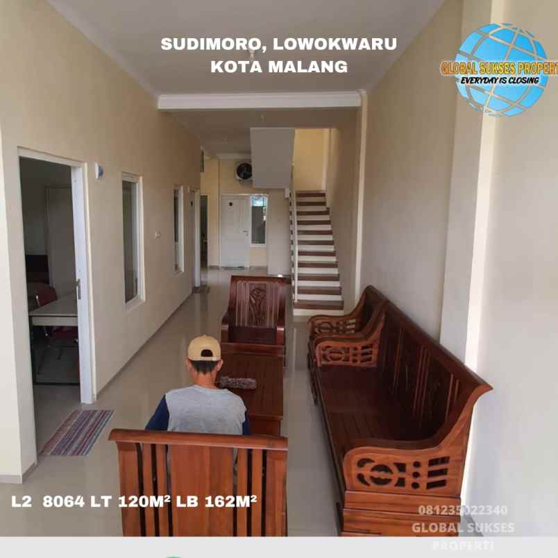 dijual rumah jl cakalang