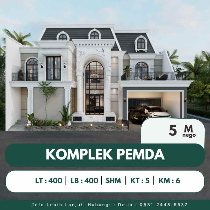 dijual rumah jl cemara kipas