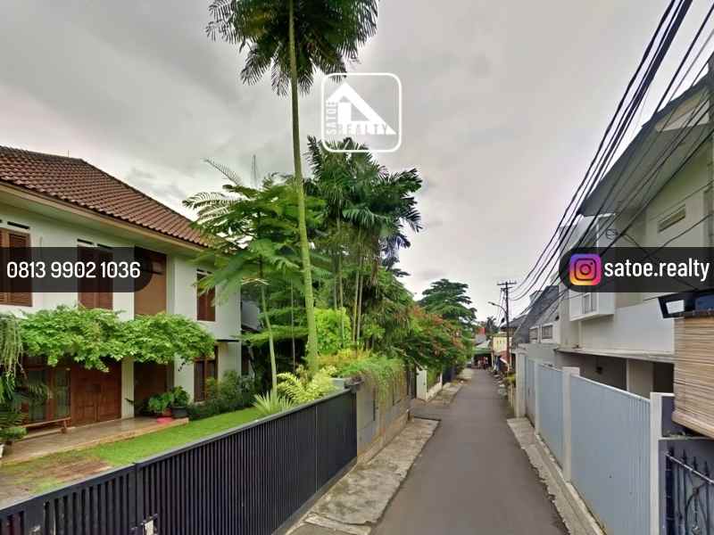 dijual rumah jl cilandak dalam cilandak