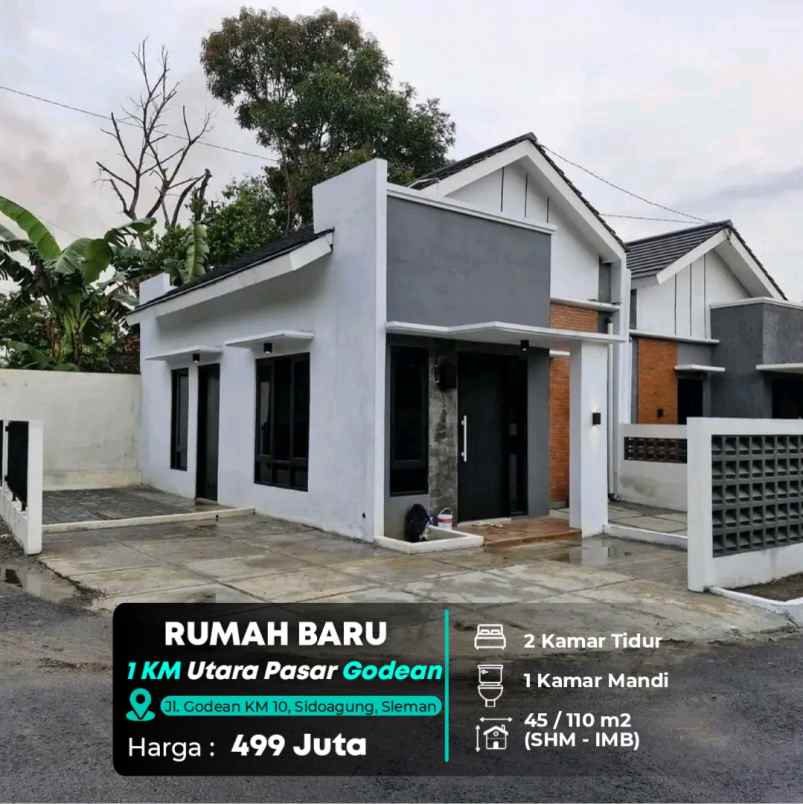dijual rumah jl godean km 10