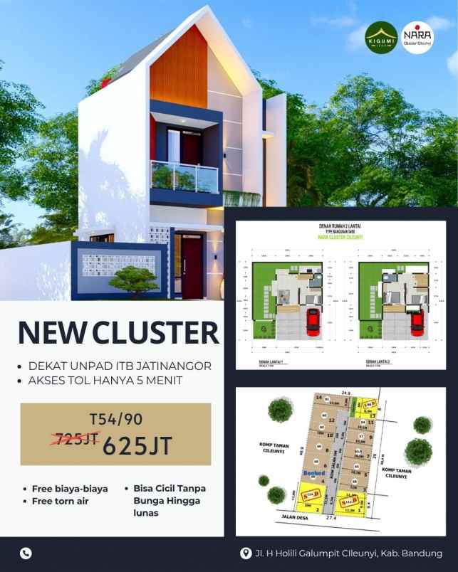 dijual rumah jl haji holili galumpit