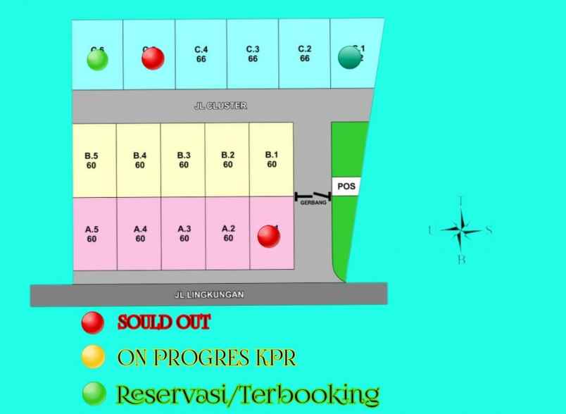dijual rumah jl pabuaran jatirangon
