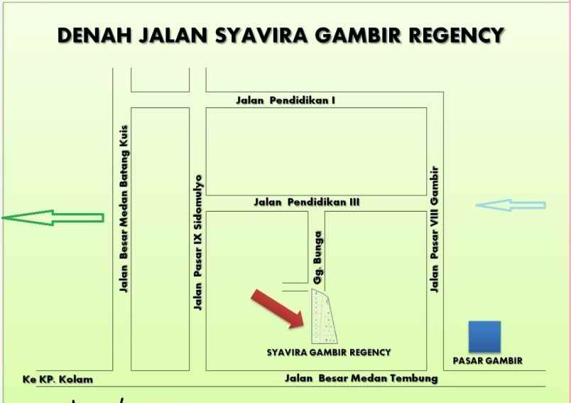 dijual rumah jl pendidikan 3 gg bunga