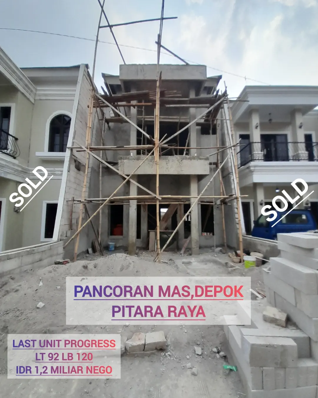 dijual rumah jl pitara raya