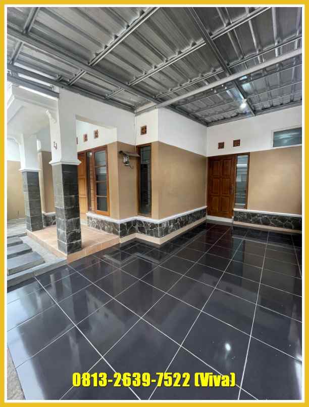 dijual rumah jl selokan mataram dabag