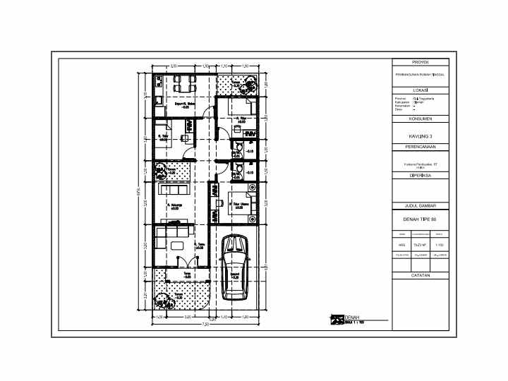 dijual rumah jl wali candi winangun