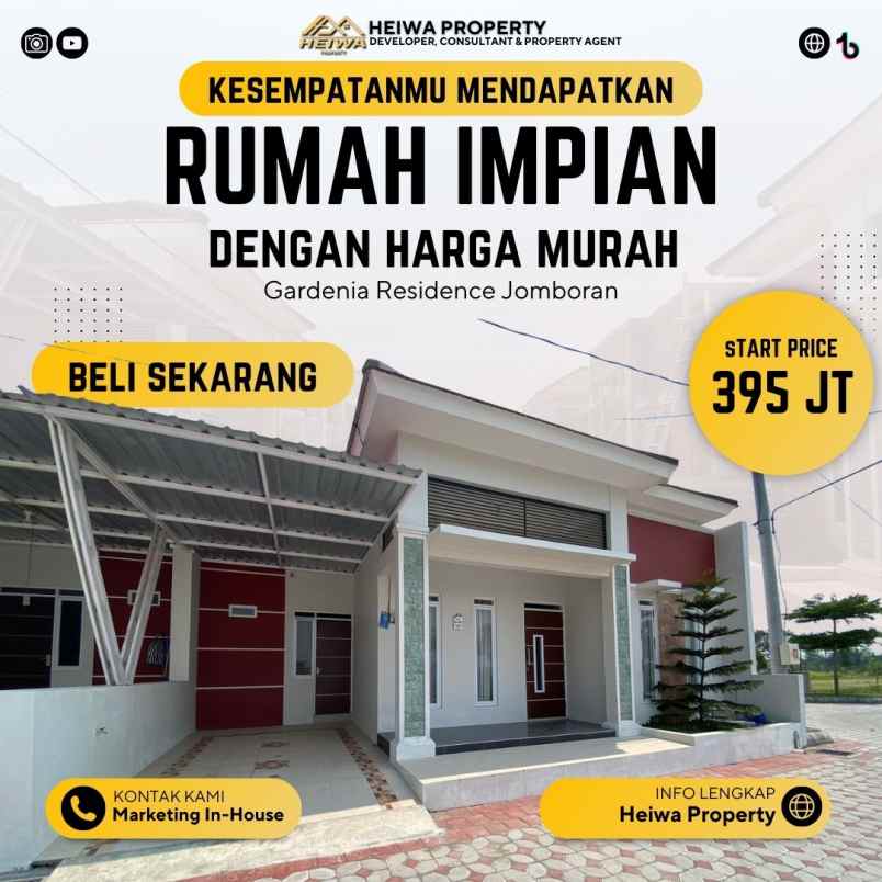 dijual rumah jomboran klaten tengah klaten