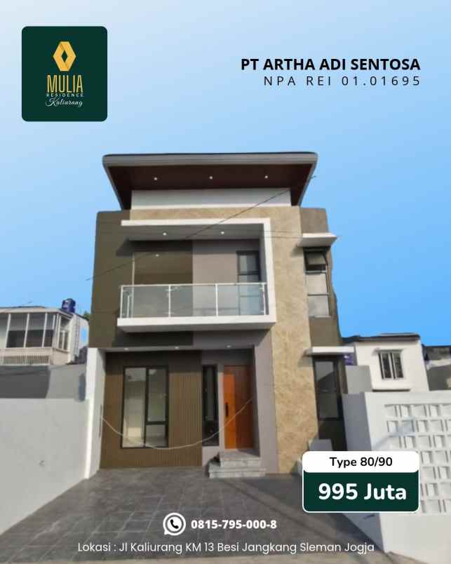 dijual rumah klidon wonosalam josari