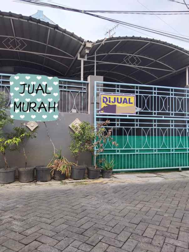 dijual rumah lebak indah regency