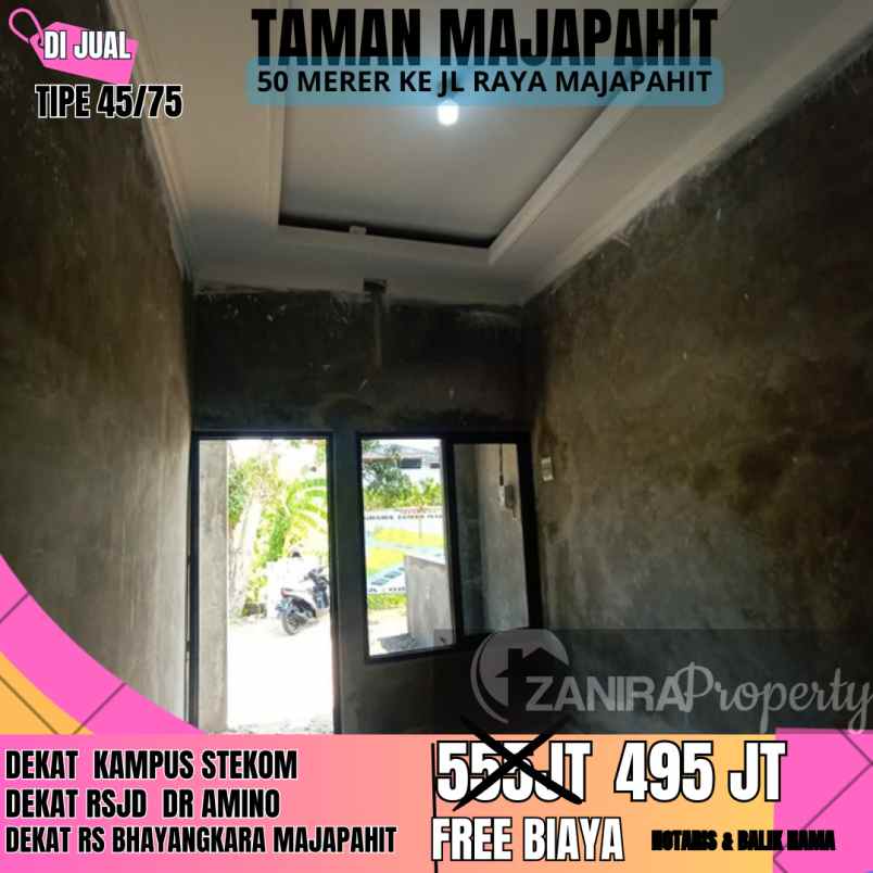 dijual rumah majapajit