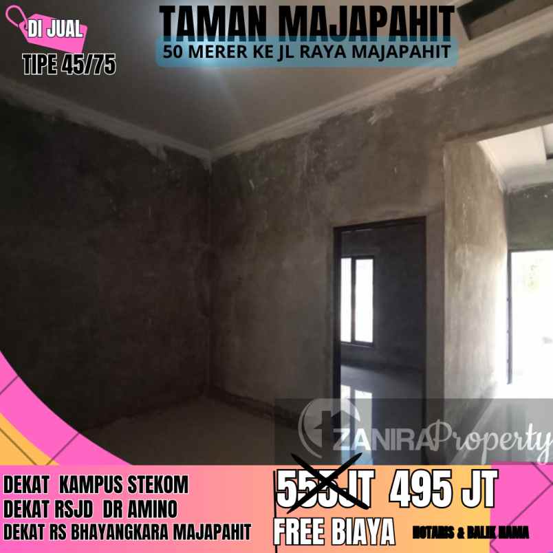 dijual rumah majapajit