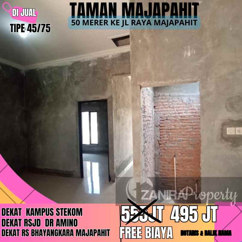 dijual rumah majapajit