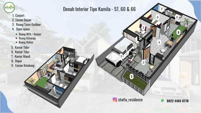 dijual rumah pare