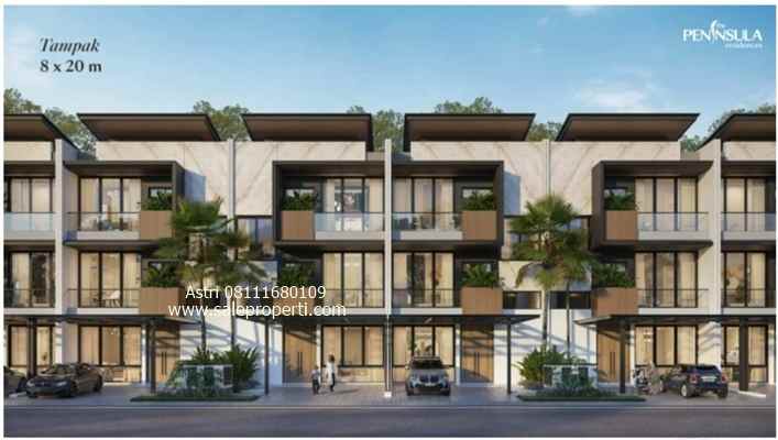 dijual rumah peninsula residence pik2