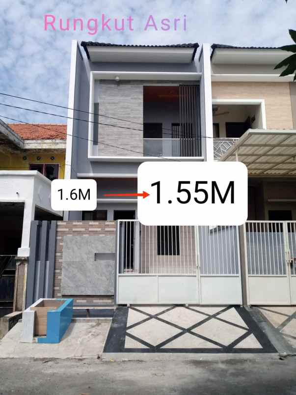 dijual rumah rungkut asri