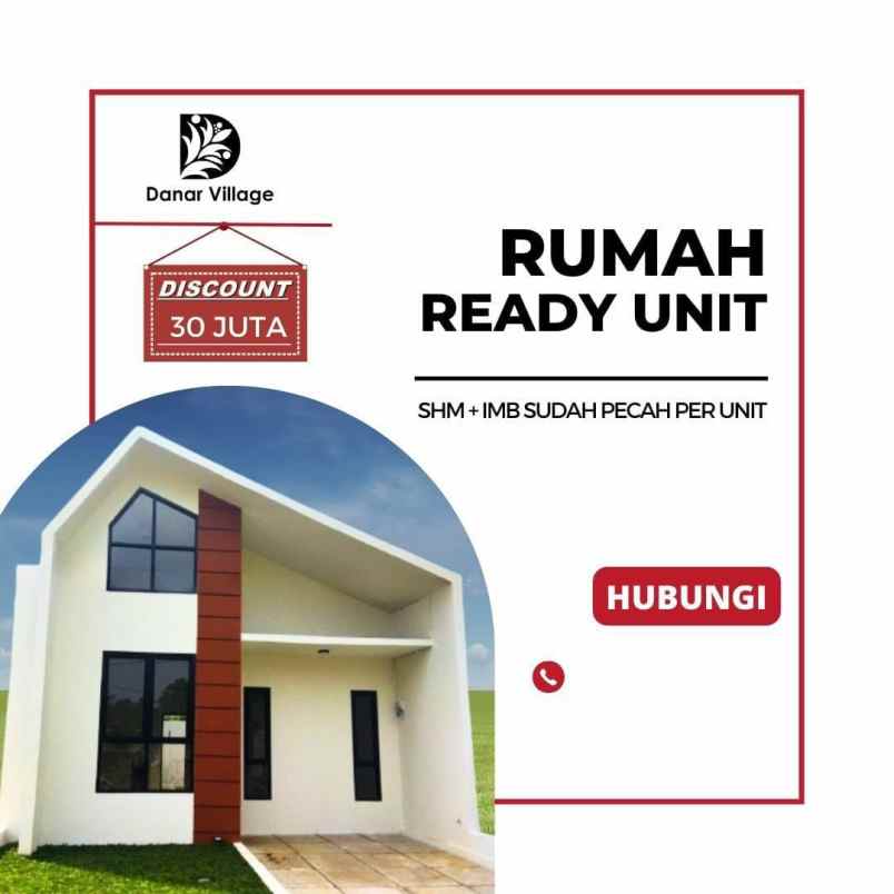 dijual rumah tajur halang