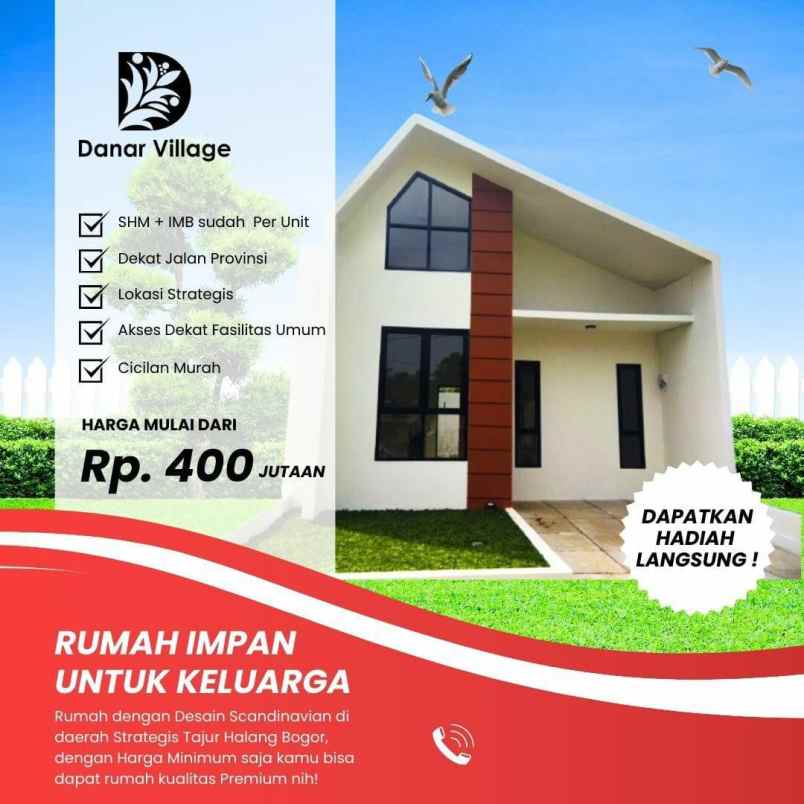 dijual rumah tajur halang