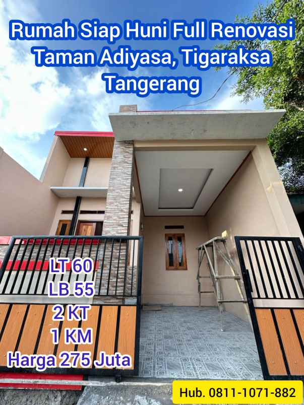 dijual rumah taman adiyasa tigaraksa