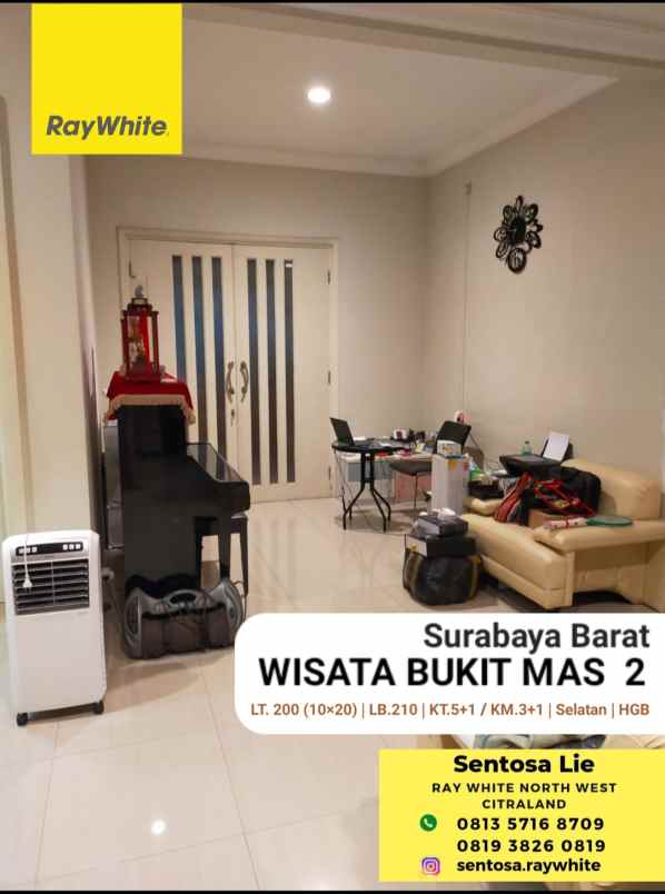 dijual rumah wisata bukit mas sby spesial 5 1 k tidur