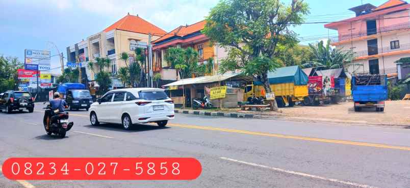 dijual tanah 670 m2 jl kargo ubung denpasar bali