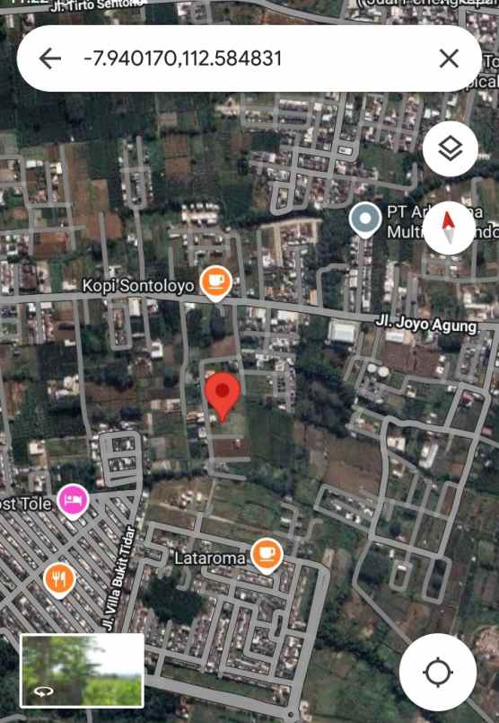 dijual tanah area kampus