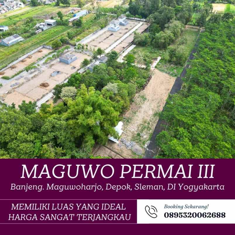 dijual tanah banjeng maguwoharjo depok