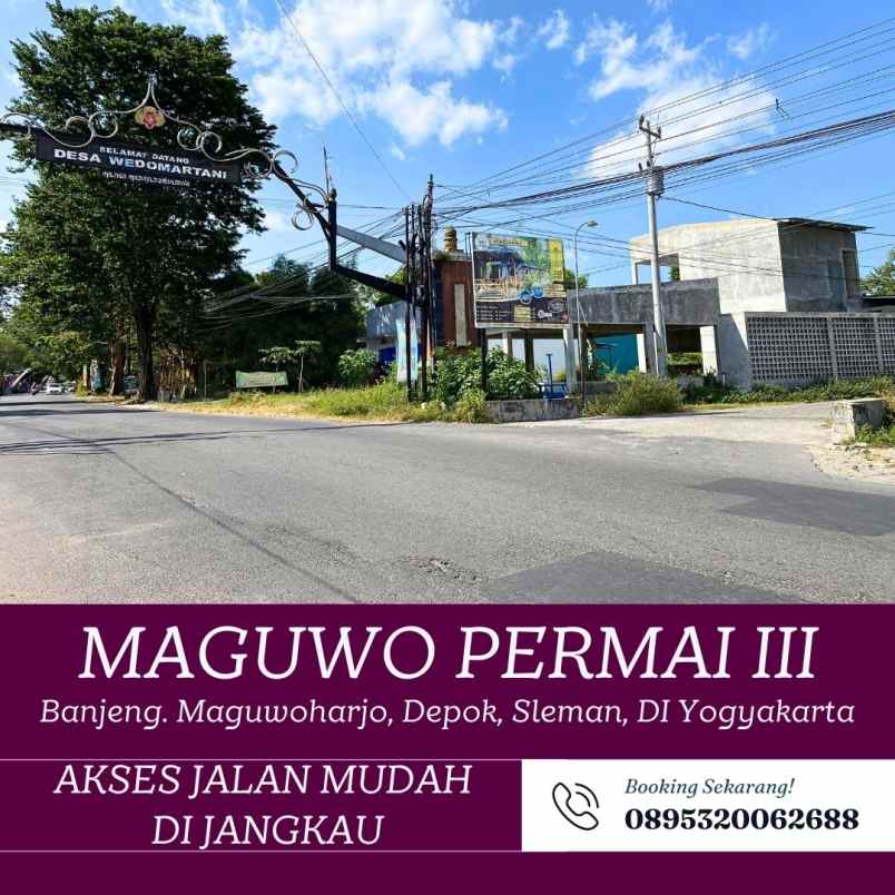 dijual tanah banjeng maguwoharjo depok